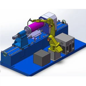 Roboti keevitusmasin kütusepaagi jaoks